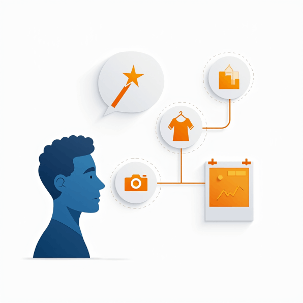 Инфографика: функция создания фото по запросу в Mixmeet.fun — как описать желаемый образ и локацию для ИИ-друга и получить уникальное изображение за несколько минут